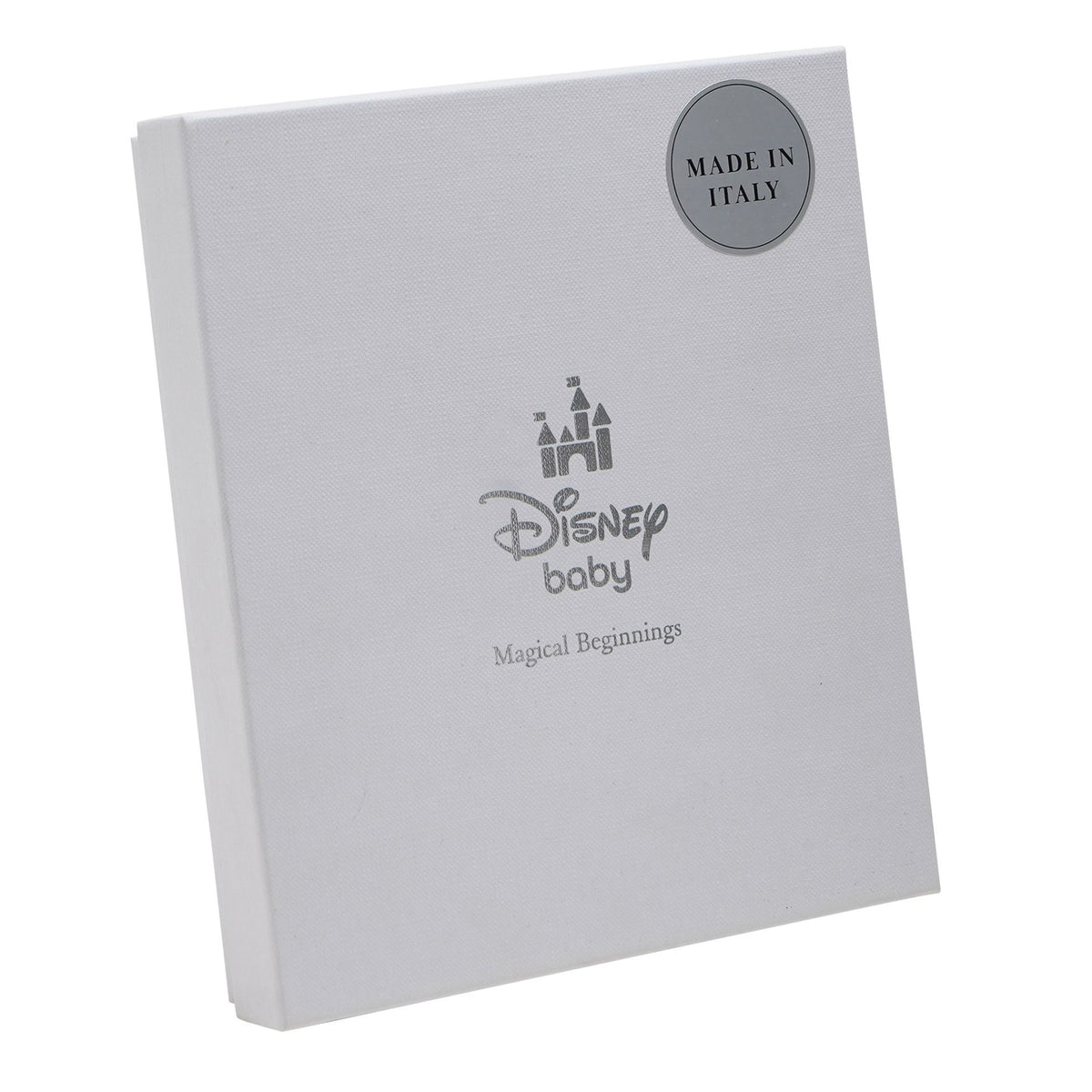 Disney 4" x 6" Minnie Mouse Border Silver 999 Plated Frame With White Wooden Back