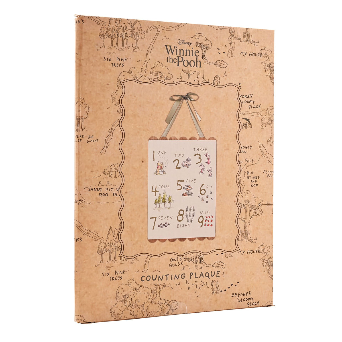 Disney Winnie The Pooh Counting Plaque