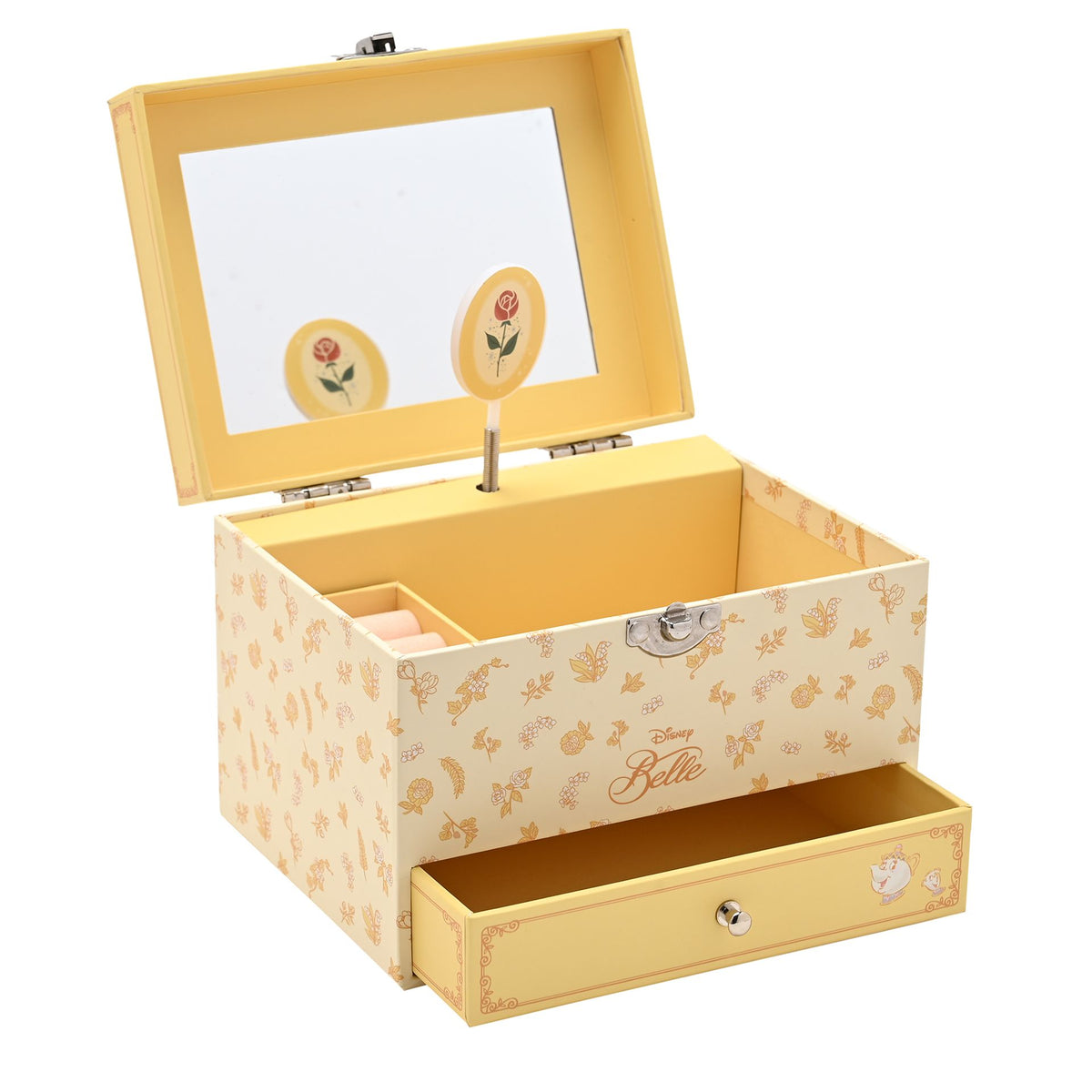 Disney Pastel Princess Musical Jewellery Box - Belle